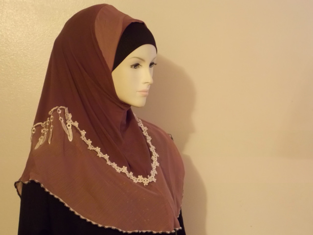 Rusty Summer stylish 1 piece hijab 5